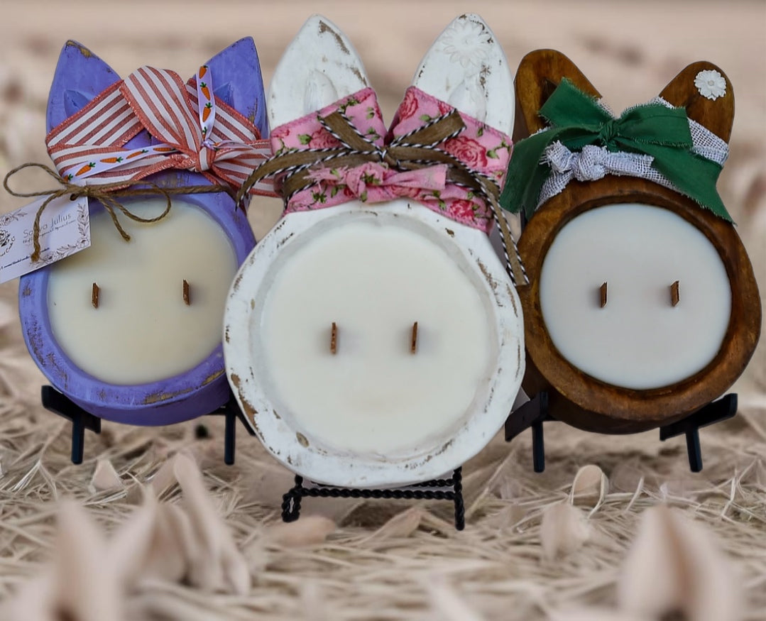 Specialty and Holiday Dough Bowl Candles