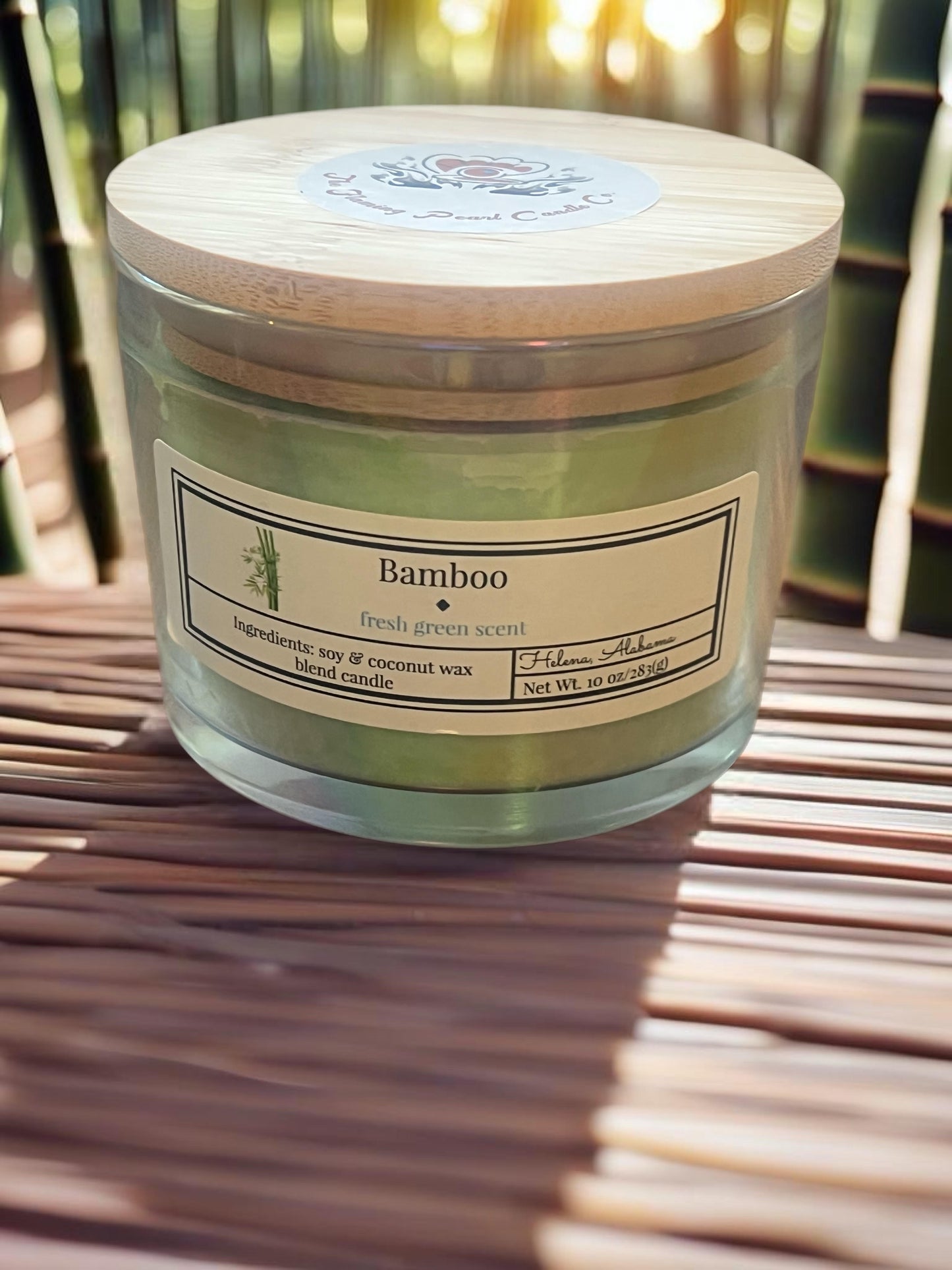 bamboo candle