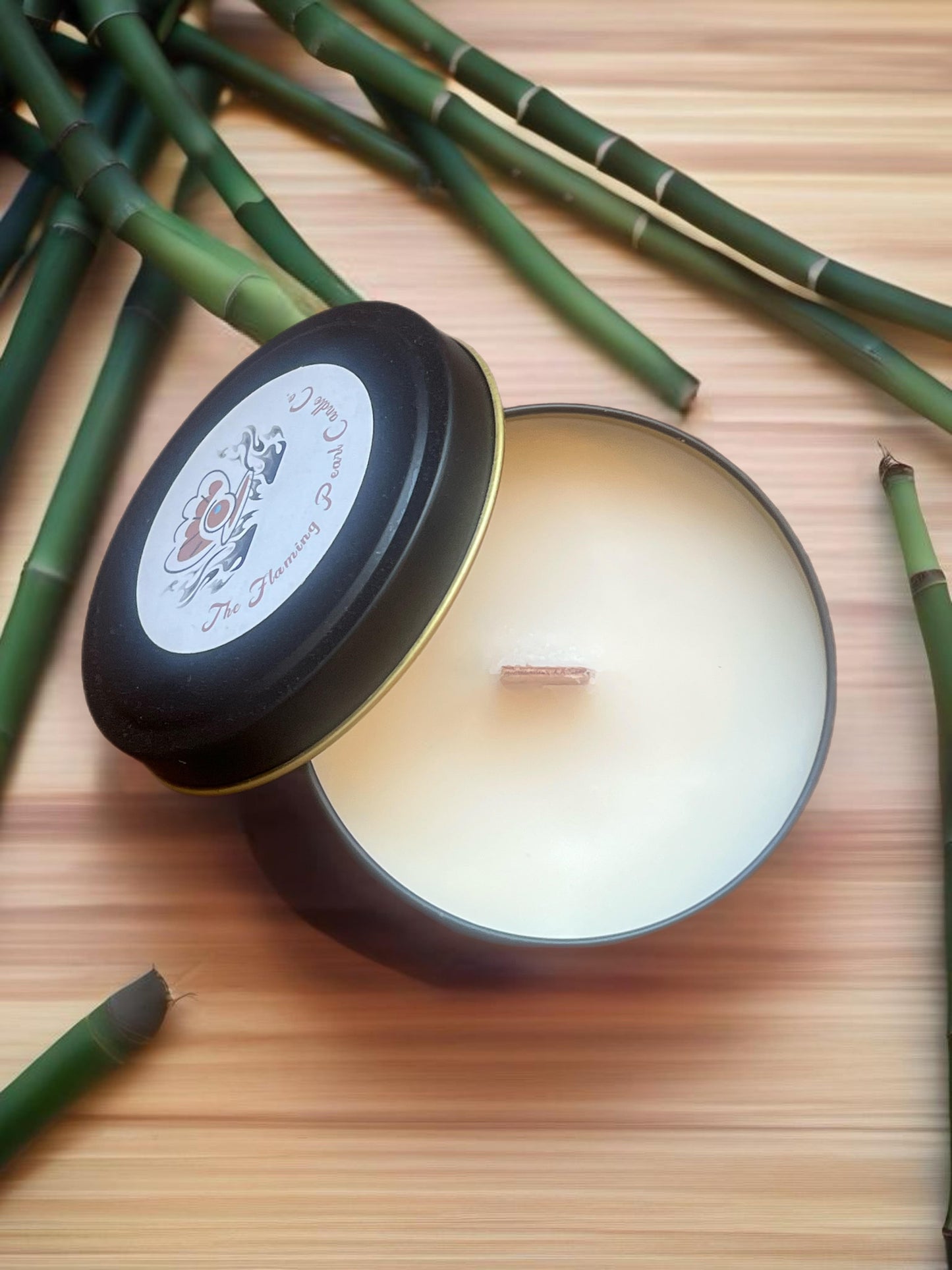 bamboo candle