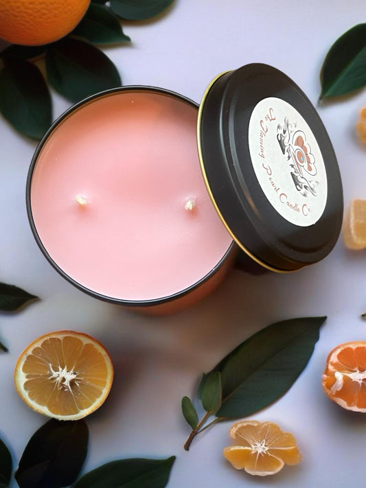 blush & oak sangria candle